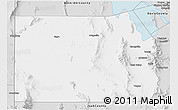 Silver Style 3D Map of Tooele County
