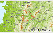 Physical 3D Map of ZIP code 05676