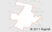 Silver Style Simple Map of ZIP code 05676