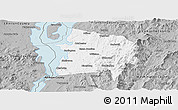 Gray Panoramic Map of Chittenden County