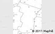Blank Simple Map of Windsor County