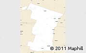 Classic Style Simple Map of Windsor County