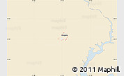 Classic Style Map of ZIP code 20110, single color outside