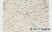 Shaded Relief Map of ZIP code 20110