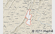 Classic Style Map of ZIP code 20132