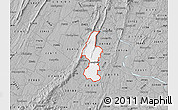 Gray Map of ZIP code 20132
