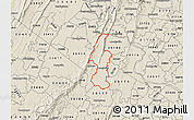 Shaded Relief Map of ZIP code 20132