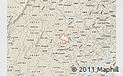 Classic Style Map of ZIP code 20151
