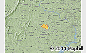 Savanna Style Map of ZIP code 20151