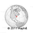 Outline Map of ZIP Code 20151