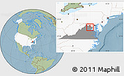 Savanna Style Location Map of ZIP code 20152, highlighted country, highlighted state, hill shading