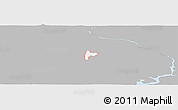 Gray Panoramic Map of ZIP code 20152, single color outside