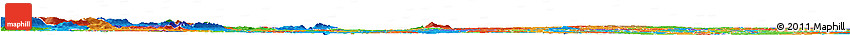 Political Horizon Map of ZIP Code 20165