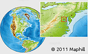 Physical Location Map of ZIP codes starting with 220