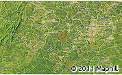 Satellite 3D Map of ZIP code 22032