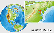 Physical Location Map of ZIP code 22033