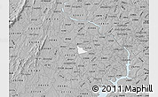 Gray Map of ZIP code 22033