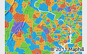 Political Map of ZIP code 22033