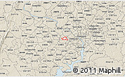 Classic Style 3D Map of ZIP code 22046