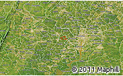 Satellite 3D Map of ZIP code 22046