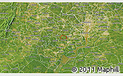 Satellite 3D Map of ZIP code 22152
