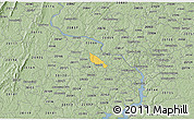 Savanna Style 3D Map of ZIP code 22182