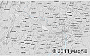 Silver Style 3D Map of ZIP code 22182