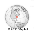 Outline Map of ZIP Code 22182
