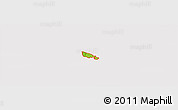 Physical Panoramic Map of ZIP code 22182, cropped outside