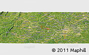 Satellite Panoramic Map of ZIP code 22182