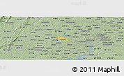 Savanna Style Panoramic Map of ZIP code 22182
