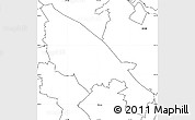 Blank Simple Map of ZIP code 22182