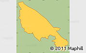 Savanna Style Simple Map of ZIP code 22182, cropped outside