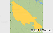 Savanna Style Simple Map of ZIP code 22182