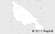 Silver Style Simple Map of ZIP code 22182