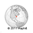 Outline Map of ZIP Code 22554