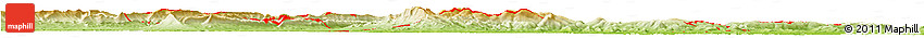 Physical Horizon Map of ZIP Codes Starting with 226
