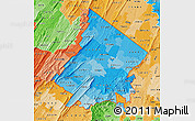 Political Shades Map of ZIP codes starting with 226