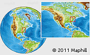 Physical Location Map of ZIP codes starting with 229, within the entire country