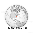 Outline Map of ZIP Codes Starting with 229