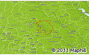 Physical 3D Map of ZIP code 23069