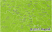 Physical 3D Map of ZIP code 23173