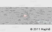 Gray Panoramic Map of ZIP code 23225