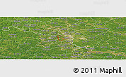 Satellite Panoramic Map of ZIP code 23225