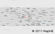 Silver Style Panoramic Map of ZIP code 23225