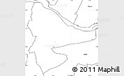 Blank Simple Map of ZIP code 23225