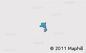 Political 3D Map of ZIP code 23235, cropped outside