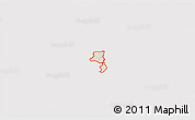 Shaded Relief 3D Map of ZIP code 23235, cropped outside