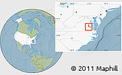 Savanna Style Location Map of ZIP code 23235, highlighted country, highlighted county, hill shading