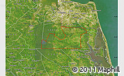Satellite Map of ZIP code 23322